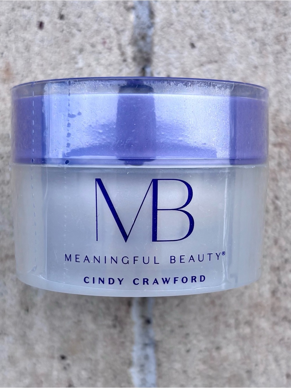 Meaningful Beauty Age Recovery Night Creme Melon Extract Retinol Cindy Crawford